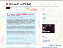 Tablet Screenshot of divamode.wordpress.com