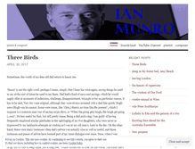 Tablet Screenshot of ianmunro.wordpress.com