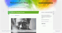 Desktop Screenshot of mohanazaad.wordpress.com