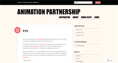 Desktop Screenshot of animationpartnership.wordpress.com