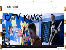 Tablet Screenshot of citykingsband.wordpress.com