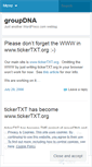 Mobile Screenshot of groupdna.wordpress.com