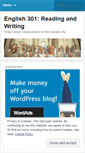 Mobile Screenshot of englreadingandwriting.wordpress.com