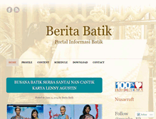 Tablet Screenshot of beritabatik.wordpress.com