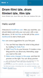 Mobile Screenshot of dramfilmiizle.wordpress.com