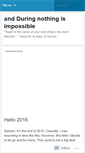Mobile Screenshot of anduring.wordpress.com