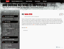 Tablet Screenshot of anduring.wordpress.com