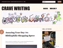 Tablet Screenshot of cravewriting.wordpress.com