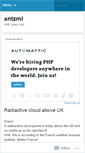 Mobile Screenshot of antzml.wordpress.com