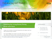Tablet Screenshot of embracinggirlfriday.wordpress.com
