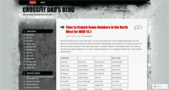 Desktop Screenshot of crossfitdad.wordpress.com