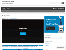 Tablet Screenshot of milena2010motionportfolio.wordpress.com
