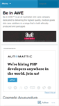 Mobile Screenshot of beinawe.wordpress.com