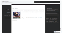 Desktop Screenshot of 49ernation.wordpress.com