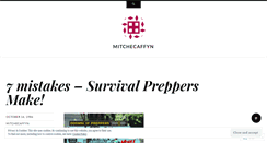 Desktop Screenshot of mitchecaffyn.wordpress.com