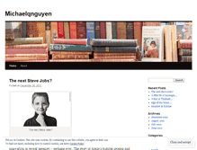 Tablet Screenshot of michaelqnguyen.wordpress.com