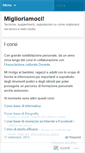 Mobile Screenshot of miglioriamoci.wordpress.com