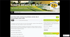 Desktop Screenshot of comiteinfantilruitoque.wordpress.com