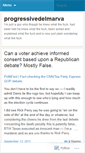 Mobile Screenshot of progressivedelmarva.wordpress.com