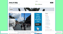 Desktop Screenshot of jerryinitaly.wordpress.com