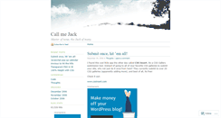 Desktop Screenshot of callmejack.wordpress.com