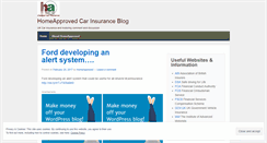 Desktop Screenshot of homeapproved.wordpress.com