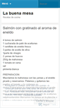 Mobile Screenshot of labuenamesa.wordpress.com