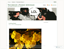Tablet Screenshot of noodlyappendage.wordpress.com