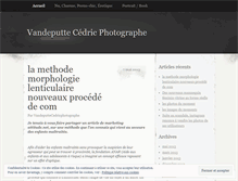 Tablet Screenshot of littlestudiophotographie.wordpress.com