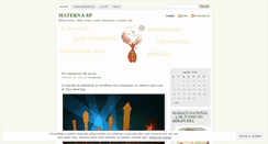 Desktop Screenshot of maternasp.wordpress.com