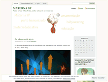 Tablet Screenshot of maternasp.wordpress.com