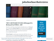 Tablet Screenshot of johnboehnerhater2011.wordpress.com