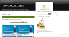 Desktop Screenshot of ecoxarxadelleida.wordpress.com