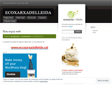 Tablet Screenshot of ecoxarxadelleida.wordpress.com