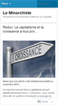 Mobile Screenshot of minarchiste.wordpress.com