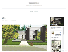 Tablet Screenshot of casaslindas.wordpress.com