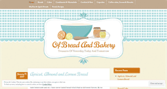 Desktop Screenshot of breadandbakery.wordpress.com