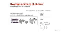 Desktop Screenshot of annaulrikke.wordpress.com