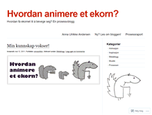 Tablet Screenshot of annaulrikke.wordpress.com