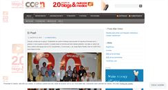 Desktop Screenshot of elencuentrodeblogs.wordpress.com