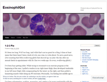 Tablet Screenshot of eosgirl.wordpress.com