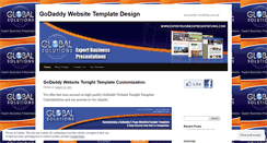 Desktop Screenshot of godaddytemplatedesign.wordpress.com
