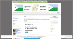 Desktop Screenshot of djiboutiarmy.wordpress.com