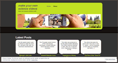 Desktop Screenshot of makeyourownsciencevideos.wordpress.com