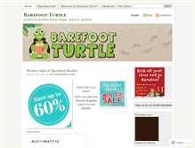 Tablet Screenshot of barefootturtle.wordpress.com