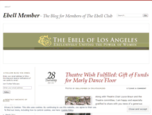 Tablet Screenshot of ebellmember.wordpress.com