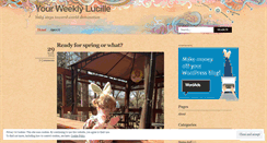 Desktop Screenshot of lucilletmi.wordpress.com