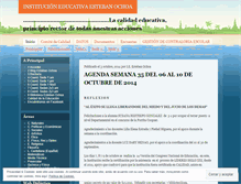 Tablet Screenshot of ieestebanochoa.wordpress.com