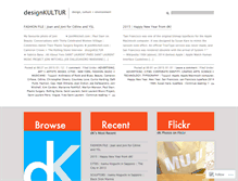 Tablet Screenshot of designkultur.wordpress.com