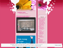Tablet Screenshot of fzarte.wordpress.com